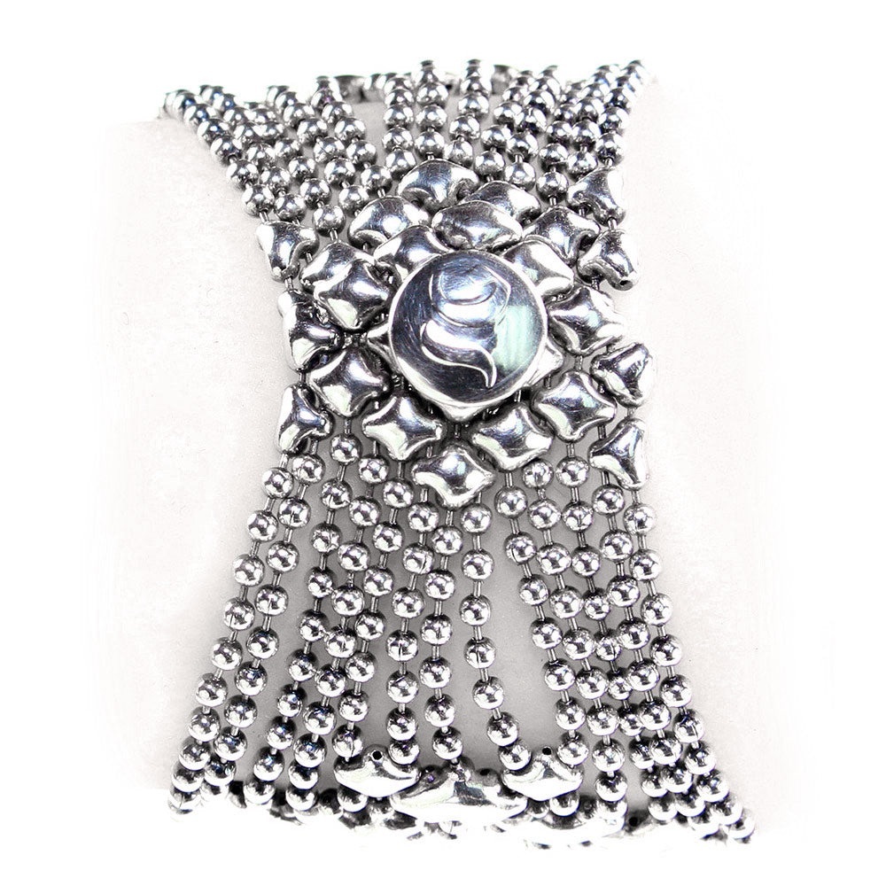 SERGIO GUITIERREZ | ✨NWOT✨ Antique Silver Bracelet Size 7.5” - Picture 4 of 5